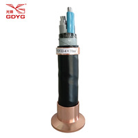 Cable de Alimentación VLV22 con Núcleo de Aluminio, Aislamiento de PVC, Blindaje de Acero y Cubierta de PVC