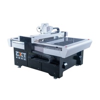 ZXT Sticker Pattern Cutter Plotter Sticker Cutting KT Board Máquina de corte para la industria publicitaria con cámara de posicionamiento