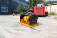 Pilon/compacteur hydraulique professionnel, accessoire de compacteur de remblai de tranchée pour le compactage du sol et de l'asphalte