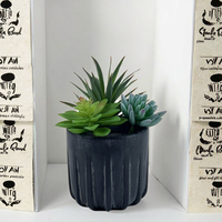 Vente en gros de 100 pièces de plantes succulentes artificielles en vrac-Mini plantes de faux cactus pour bricolage artisanat décoration de mariage pas cher