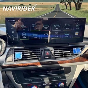 Radio de Coche de 14.9 Pulgadas con Android Auto para AUDI A6 A6L 2012-2018, Reproductor Multimedia Carplay, Pantalla con Reproductor de Video, GPS, Navegación, Unidad Principal - Product Image 1