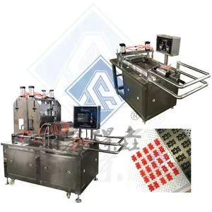 Hohe Produktion Heißer Verkauf Jelly Candy Bean Depositor Make Bear Großhandel Automatische Gummy Candy Making Machine