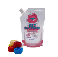 Vente en gros pochette à bec pour aliments pour bébés personnalisée sac à fermeture éclair en nylon avec fonction d'impression héliogravure étanche à l'humidité