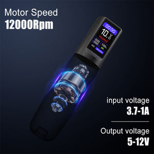 Commercio all'ingrosso della fabbrica del tatuaggio macchina Kit regolabile penna del tatuaggio <span class=keywords><strong>Set</strong></span> per i principianti pratica caratteristica permanente - Product Image 5