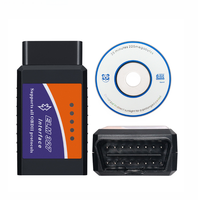 Escáner OBD2 ELM327 V1.5, Herramienta de Diagnóstico de Automóviles con Bluetooth V2.1 y Wifi para Android IOS, Mini ELM 327 OBD OBDII, Lector de Códigos