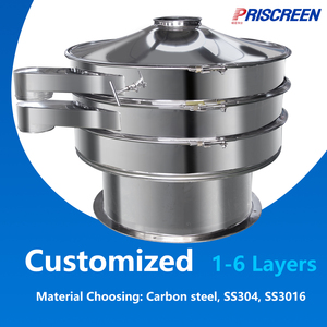 Saringan Getar Rotary dengan Motor untuk Pengolahan Industri Kimia, Penyaringan dan Penggolongan, Tegangan Sesuai Pesanan - Product Image 4