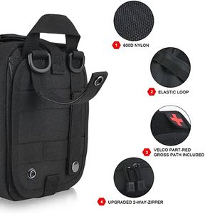 2023 taktik tıbbi kompakt seyahat koşu açık tırmanma yürüyüş kamp spor çok fonksiyonlu Unisex bel çantası - Product Image 4