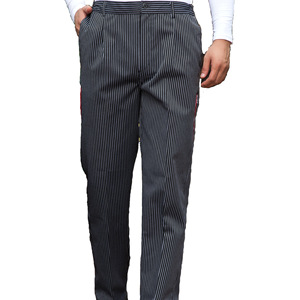 High Quality Anti-Bleaching Chef Pants Soft Breathable Chef Pants Black Comfortable Chef Overalls - Product Image 2