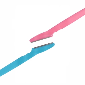 Depiladora de Cejas de Colores Variados con Cubierta, Recortadora de Vello Facial y Corporal, Pequeño Set de Herramientas de Maquillaje - Product Image 3