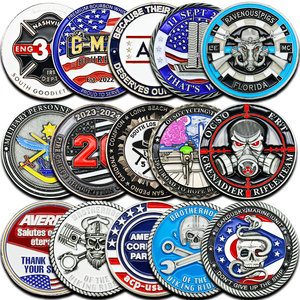 Moneda Conmemorativa Personalizada de 40 mm de los <span class=keywords><strong>San</strong></span> <span class=keywords><strong>Francisco</strong></span> 49ers, de Hierro Fundido con Serigrafía, Bañada en Níquel Negro, Recuerdo Metálico - Product Image 5