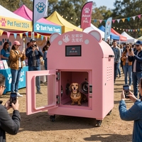 Armoire de séchage verticale intelligente pour animaux de compagnie avec écran tactile 7 pouces, entièrement automatique, pour le lavage et le toilettage, eau enrichie en hydrogène, certifiée CE