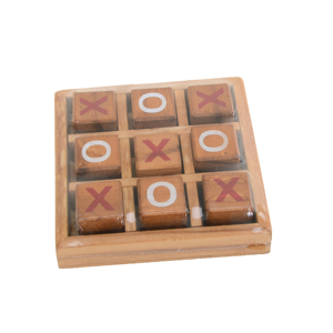 Plateau de jeu en bois Tic Tac Toe XO Game Jeu d'échecs pour enfants Vente en gros - Product Image 6