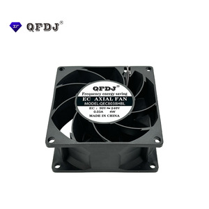 Ventilador QFDJ EC8038 220V AC con Motor de Viento Fuerte para Refrigeración Industrial - Product Image 3
