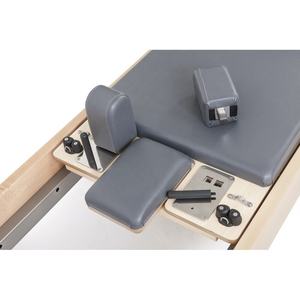 QueenLife Yoga Pilates Studio белый кленовый пилатес реформатор оборудование кровать с коробкой и доской для прыжков - Product Image 3