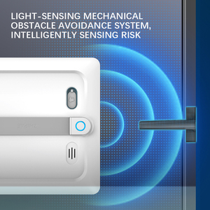 <span class=keywords><strong>Limpiador</strong></span> <span class=keywords><strong>de</strong></span> <span class=keywords><strong>Ventanas</strong></span> Robótico Eléctrico LIECTROUX S9, Tanque <span class=keywords><strong>de</strong></span> Agua <span class=keywords><strong>de</strong></span> 100 ml y 6 Vías, 9 KPa, 2 Cepillos Giratorios, Pulverización Automática <span class=keywords><strong>de</strong></span> Agua para el Hogar - Product Image 3