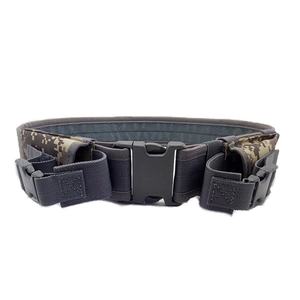 High Quality Nylon Tactical Waist Belt <b>for</b> <b>Men</b> Women with Durable Magazine Flashlight <b>Pouch</b> Tool Strap <b>for</b> Outdoor Activities - Product Image 5