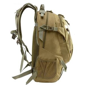 Sac à dos tactique kaki 30L, sac de randonnée extérieur, nylon imperméable 900D, système Molle, pour la randonnée, le camping, la chasse - Product Image 4