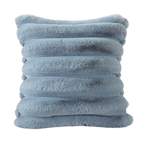 Almohada de Felpa Suave como el Pelo de Gato para Invierno, Respaldo de Sofá Estilo Toscana, Ambiente Acogedor, Lavable a Máquina, Almohada de Cabecera para Cama - Product Image 2