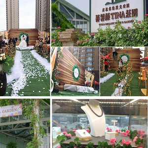 Fiori Artificiali, Fiori Finti, Ghirlanda di Rose, Fiori Decorativi per Avvolgere Tubi dell'Aria Condizionata, Archi Nuziali, Realistici - Product Image 3