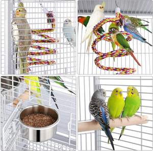 Am-Azon Hot Koop Grote Kooien Vogelkooi Volières Voor Vogels Buitenshuis Papegaaienkooi Huis Vogel Buiten Volière - Product Image 4