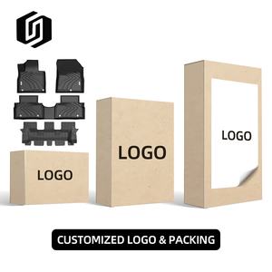 Alfombrillas de coche de TPE, Juego de 4 piezas para <span class=keywords><strong>HYUNDAI</strong></span> <span class=keywords><strong>SANTA</strong></span> <span class=keywords><strong>FE</strong></span> 2019 +/ - Product Image 5