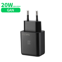 Chargeur mural USB-C rapide ultra-fin populaire 20W 25W PD pour Apple iPhone Samsung Galaxy Phone Original