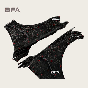 Nuevos Guardabarros de Fibra de Carbono con Patrón Forjado BFA para Lexus IS250 IS300 IS350, Kit de Carrocería Ligero y Duradero - Product Image 4