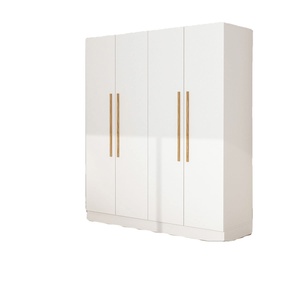 Armoire moderne <span class=keywords><strong>en</strong></span> noyer avec portes coulissantes <span class=keywords><strong>en</strong></span> verre, armoire à miroir pour chambre à coucher, salle de bain ou appartement <span class=keywords><strong>en</strong></span> vente - Product Image 2