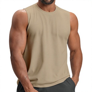 Hot Selling <b>Men</b> Gym <b>Training</b> Bodybuilding <b>Vest</b> Cotton Comfortable <b>Mens</b> Shirts - Product Image 1