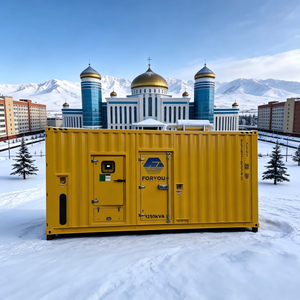 Generador Diésel Contenerizado de 1000KVA 1250KVA, Adaptado a Temperaturas Ultrabajas, con <span class=keywords><strong>Aislamiento</strong></span> Acústico, para Respaldo de Energía Residencial Urbana - Product Image 1