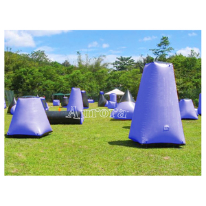 Portable Inflatable <strong>Air</strong> Bunker Obstacles Set For Paintball <strong>Air</strong> <strong>Soft</strong> Archery Tag