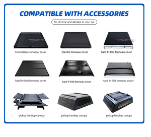 Couverture de camionnette rétractable, couvercle enroulable, couvercle de benne pour Navara D23 Np300 2015, couvercle de benne pour Triton 2024 - Product Image 3