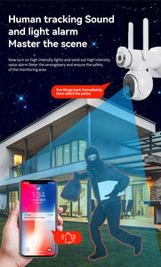 Nueva Cámara de Seguridad PTZ con Doble Lente de 6MP, Batería, 4G LTE/Wifi, Energía Solar, para Exteriores, Disponible 24/7 - Product Image 6