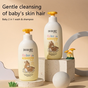 <span class=keywords><strong>Dr</strong></span>. Rashel Baby 2 en 1 Wash & Shampoo, 500ml Tamaño grande Champú de color de cabello calmante de larga duración para bebé - Product Image 2