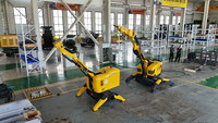 Robot de demolición de hormigón de alta potencia MONDE apto para desmontaje interior seguro
