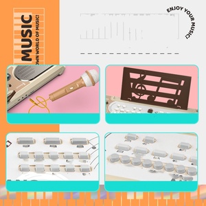 Piano de Juguete para Niños al por Mayor, Teclado Musical Educativo, Instrumento de Aprendizaje, Piano de Juguete de 61 Teclas con Micrófono para Niños - Product Image 5