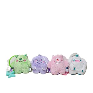 Cute <b>Small</b> Monster Keychain Car Hanging Pendant Plush Eco-friendly Toy Doll Blind <b>Box</b> <b>Gift</b> Women Household Sundries Product - Product Image 6