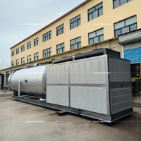 Machine industrielle de lyophilisation disponible en 5 ㎡ 10 ㎡ 20 ㎡ 30 ㎡ et 60 ㎡ pour la transformation des fruits légumes et des aliments pour animaux de compagnie