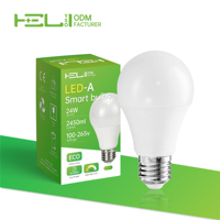 Ampoule LED intelligente Memory 3CCT 24W 2450lm 3000K-6500K 220 °   Lampe E27 100-265V commutable, 15 000 heures, garantie 2 ans