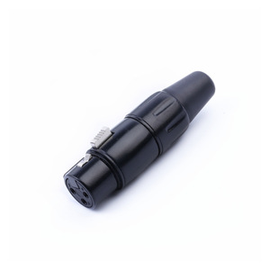 Connecteur XLR 3 broches, fiche microphone, diamètre 9,4 mm, connecteur audio-vidéo en ligne à suspension libre - Product Image 3