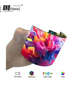 จอภาพ LCD แบบสัมผัส AMOLED อุตสาหกรรมขนาด 6.67 นิ้ว DXQ แบบยืดหยุ่น  ออกแบบ FPC ตามสั่ง จอ OLED แบบยืดหยุ่นขนาด 6.67 นิ้ว - Product Image 1