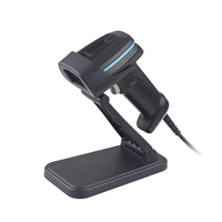 Escáner de Código de Barras USB con Cable de Alta Velocidad, Lector de Códigos QR 1D 2D para Recibos, Caja Registradora, Tienda, Disponible en Stock
