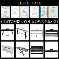 Best Price Direct From China Manufacturer Digital Electronic Piano 88-Key Hammer Action with Case