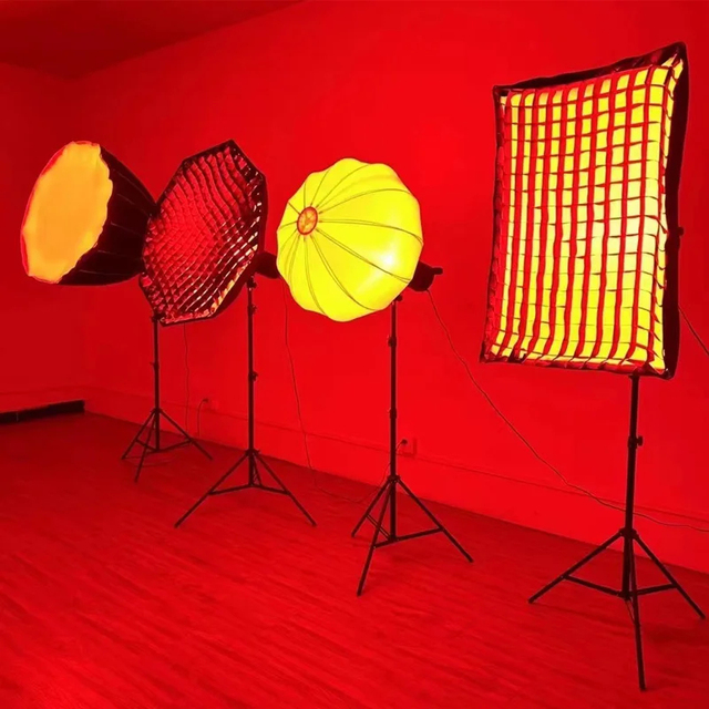 6500K 100W RGB LED Video Light Kit Plastic Studio Photography Equipment for YouTube Streaming Shooting 210cm Tripod Lantern