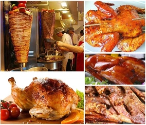 เครื่องย่างเคบับ โดเนอร์ ชาวาร์มา แก๊ส 5 หัวเตา อัตโนมัติอเนกประสงค์ มือสอง ขายดี ราคาพิเศษ - Product Image 5