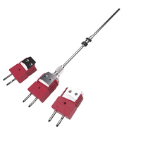Armored Thermocouple Heavy Duty Long Life Metal Processing Mineral Insulated for Low Temperature Steel Mill Furnace