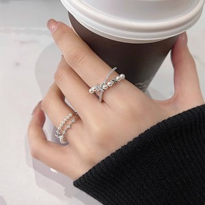 RFJEWEL 2026 Nouvelle bague en laiton plaqué argent avec perle/zircon cubique, bijoux <span class=keywords><strong>de</strong></span> mode <span class=keywords><strong>de</strong></span> haute qualité pour femmes - Product Image 5