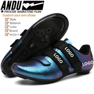 Zapatillas de Ciclismo MTB con Calas, Zapatos de Ciclismo para Mujer y Hombre, Unisex, de Nailon, para Bicicleta de Montaña y Carretera - Product Image 2