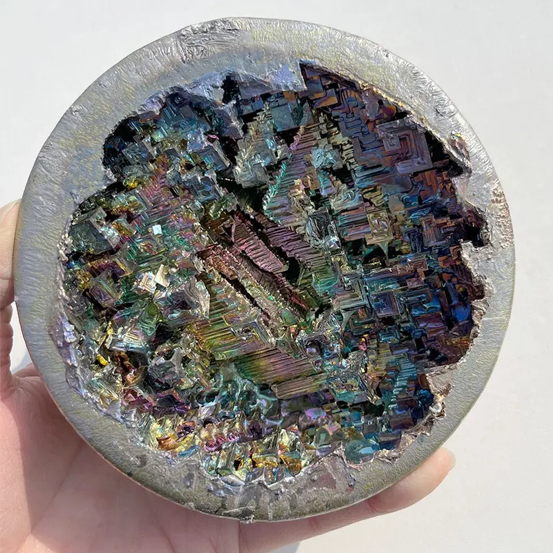 bismuth metal price High Quality Round Shape Bismuth crystal decorative bowl