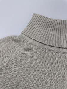 Pull en cachemire 100% de couleur unie de haute qualité haut Italie tricot personnalisé cachemire col roulé chandails pour femmes - Product Image 5